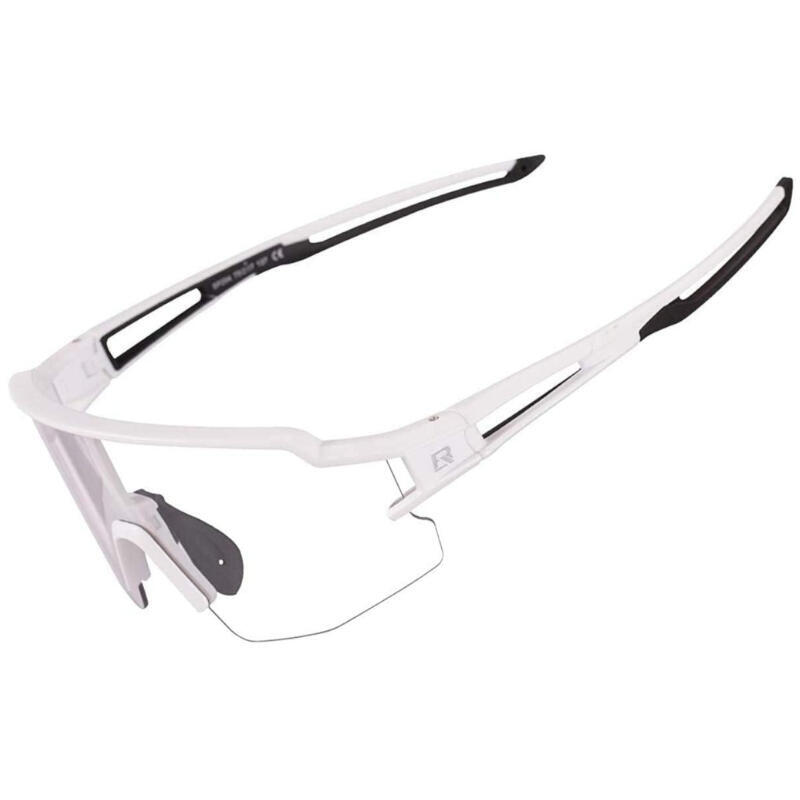 Rockbros 10172 fotochrominis dviračio akiniai - balti -- Cycling Eyewear