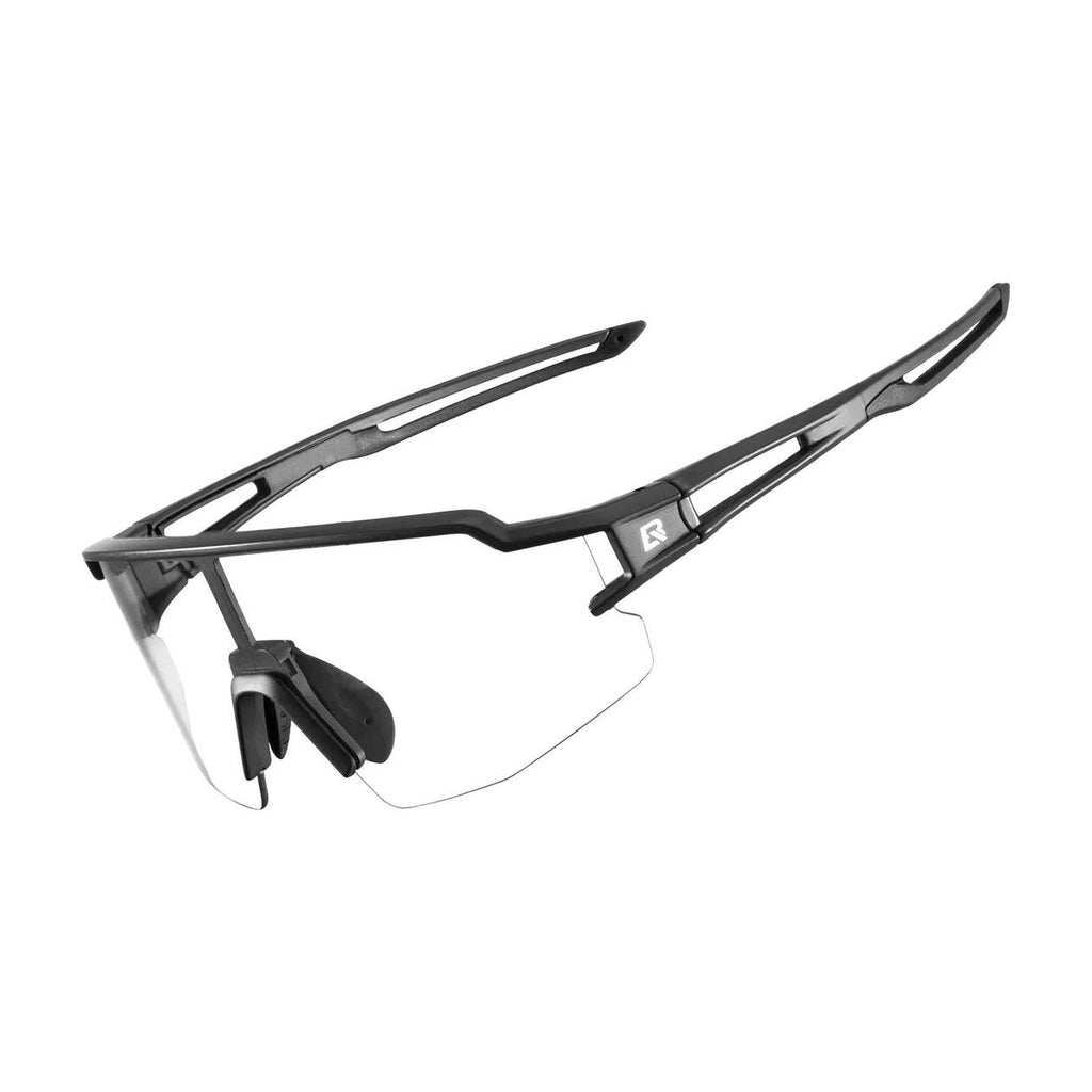 Rockbros dviračio akiniai 10175 fotochrominis - juodi -- Cycling Eyewear