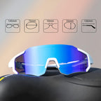 Rockbros 10183 poliarizuoti dviračio akiniai - mėlyni -- Cycling Eyewear