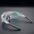 Rockbros SP291 fotochromines UV400 dviračio akiniai - balti -- Cycling Eyewear