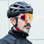 Rockbros SP291 fotochromines UV400 dviračio akiniai - balti -- Cycling Eyewear