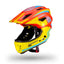 Rockbros TT-32SOYB-M vaikiškas dviračio šalmas su nuimama žandikauliu, dydis M - geltonai oranžinis -- Bicycle Helmets