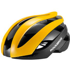 Rockbros 10110004005 dviračio šalmas, dydis L – geltona ir juoda -- Bicycle Helmets