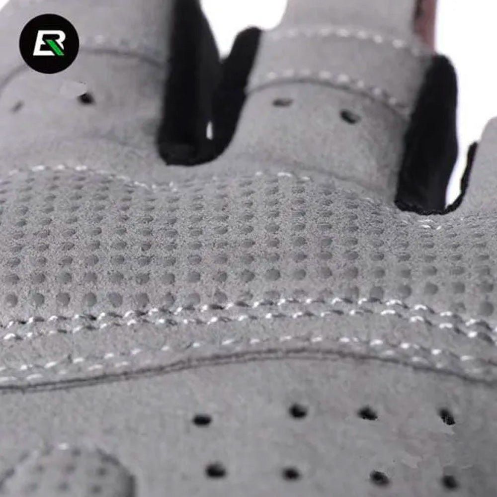 Rockbros S109GR dviračio pirštinės, dydis M - pilkos -- Bicycle Gloves