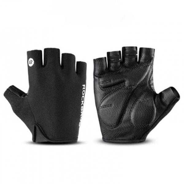 Rockbros S106BK dviračio pirštinės, dydis M - juodos -- Bicycle Gloves
