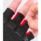 Rockbros S169BR L dviratinės pirštinės su žele įdėjimais - juodos ir raudonos -- Bicycle Gloves