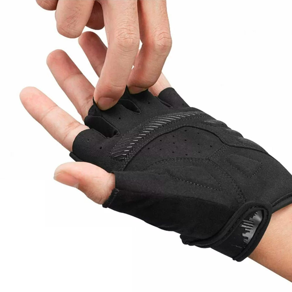 Rockbros S247 XXL dviračio pirštinės - juodas -- Bicycle Gloves