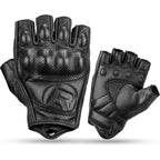 Rockbros 16220006002 M odinės motociklo pirštinės - juodos spalvos -- Bicycle Gloves