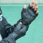 Rockbros 16220006002 M odinės motociklo pirštinės - juodos spalvos -- Bicycle Gloves