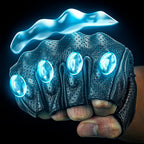 Rockbros 16220006002 M odinės motociklo pirštinės - juodos spalvos -- Bicycle Gloves