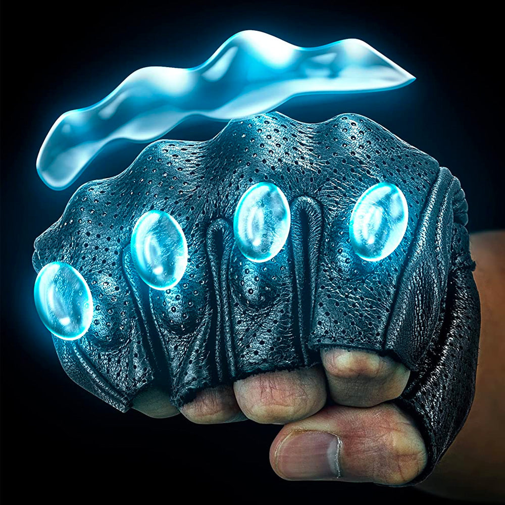 Rockbros 16220006002 M odinės motociklo pirštinės - juodos spalvos -- Bicycle Gloves