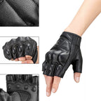 Rockbros 16220006002 M odinės motociklo pirštinės - juodos spalvos -- Bicycle Gloves