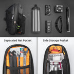 Rockbros C7-1 vandeniui atspari dviračio krepšys su balno montažu 1,5l - juodas -- Bicycle Bags