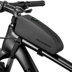 Rockbros AS-019-1 dviračio krepšys rėmui, vandeniui nepralaidus, talpa 1,6 l - juodas -- Bicycle Bags
