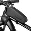 Rockbros AS-019-1 dviračio krepšys rėmui, vandeniui nepralaidus, talpa 1,6 l - juodas -- Bicycle Bags