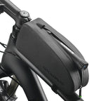Rockbros AS-019-1 dviračio krepšys rėmui, vandeniui nepralaidus, talpa 1,6 l - juodas -- Bicycle Bags