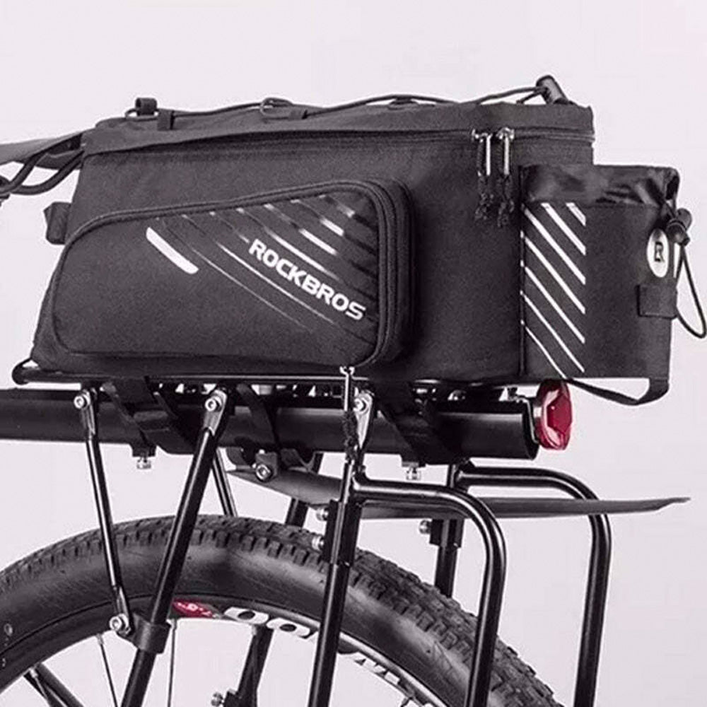 Rockbros A9-BK dviračio stovo krepšys - juodas -- Bicycle Bags