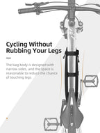 Rockbros AS-043 Velcro dviračio krepšys 3l - juodas -- Bicycle Bags