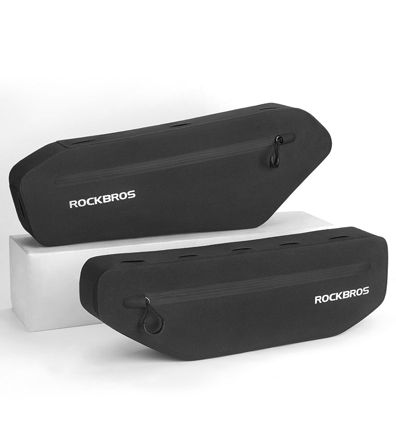Rockbros AS-043 Velcro dviračio krepšys 3l - juodas -- Bicycle Bags