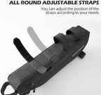 Rockbros AS-043 Velcro dviračio krepšys 3l - juodas -- Bicycle Bags