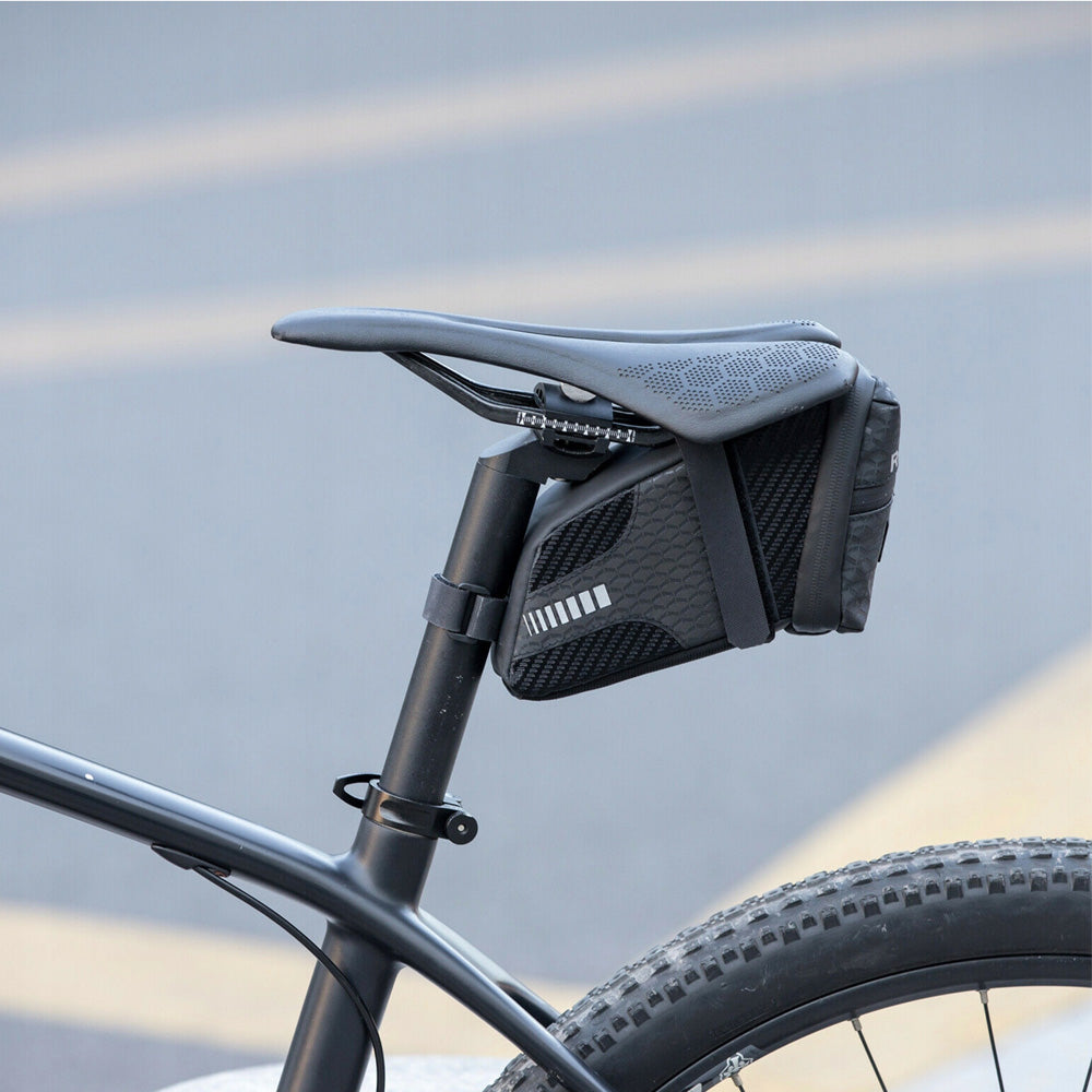 Rockbros C29-BK nepramustas dviračio krepšys po sedyne - juodas -- Bicycle Bags