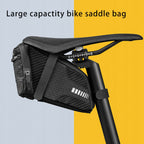Rockbros C29-BK nepramustas dviračio krepšys po sedyne - juodas -- Bicycle Bags