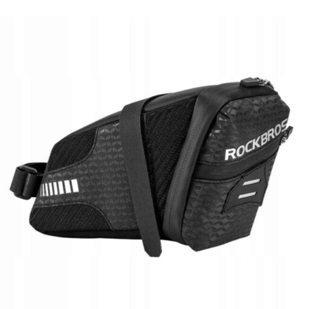 Rockbros C29-BK nepramustas dviračio krepšys po sedyne - juodas -- Bicycle Bags