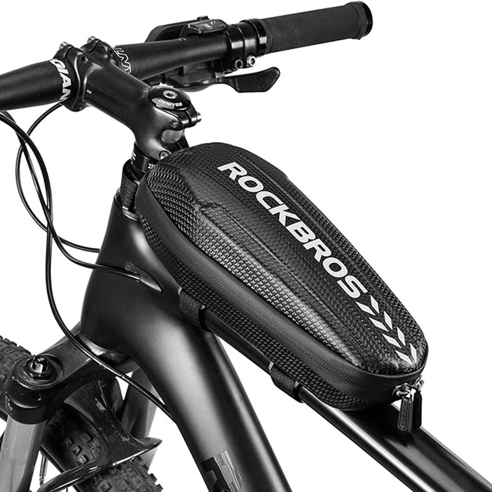 Rockbros B60 nepramustas dviračio rėmo krepšys - juodas -- Bicycle Bags