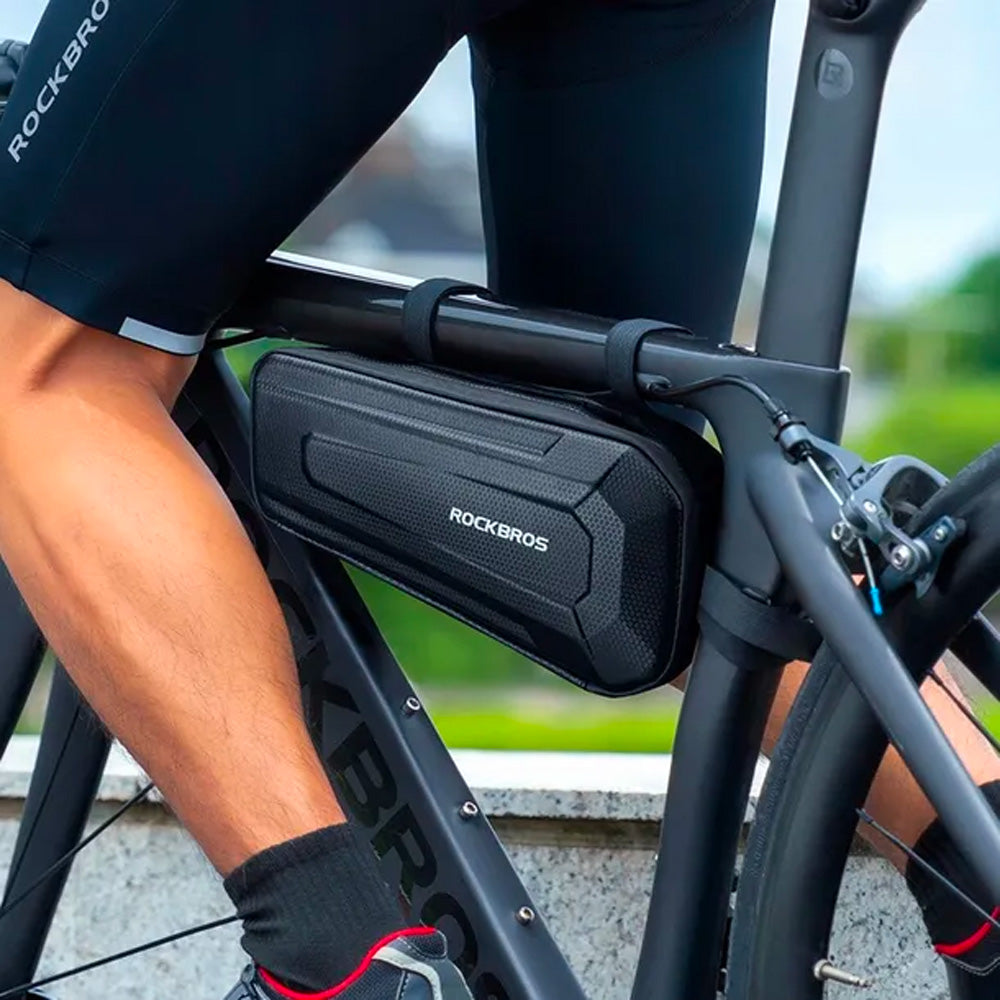 Rockbros B67 nepramustas rėmo dviračio krepšys - juodas -- Bicycle Bags