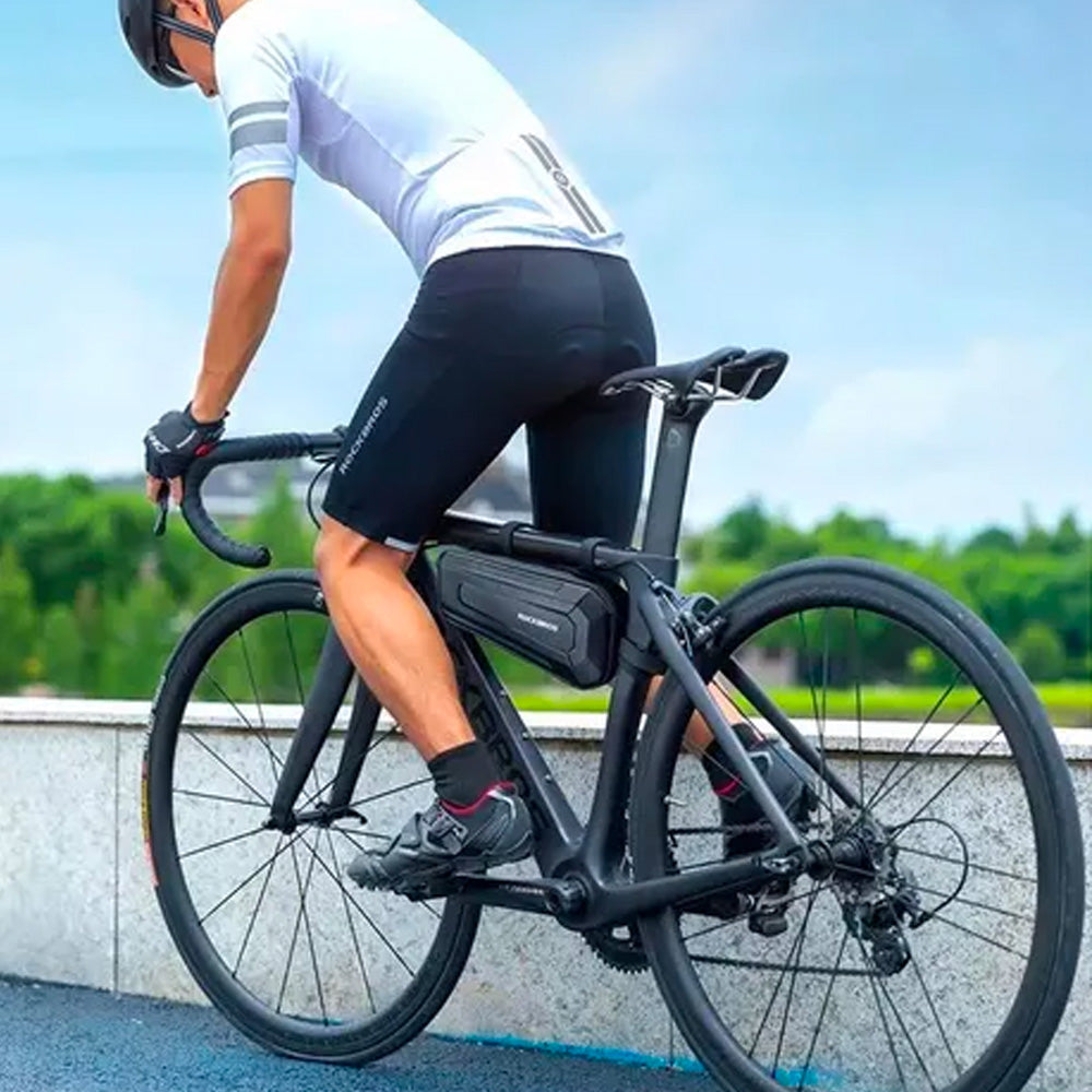 Rockbros B67 nepramustas rėmo dviračio krepšys - juodas -- Bicycle Bags