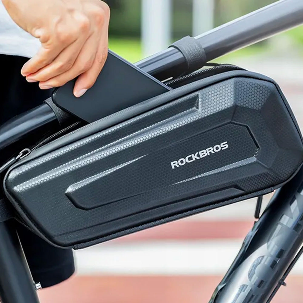 Rockbros B67 nepramustas rėmo dviračio krepšys - juodas -- Bicycle Bags