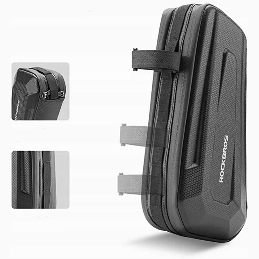 Rockbros B67 nepramustas rėmo dviračio krepšys - juodas -- Bicycle Bags
