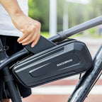 Rockbros B66 nepermerkiamas dviračio krepšys rėmui - juodas -- Bicycle Bags