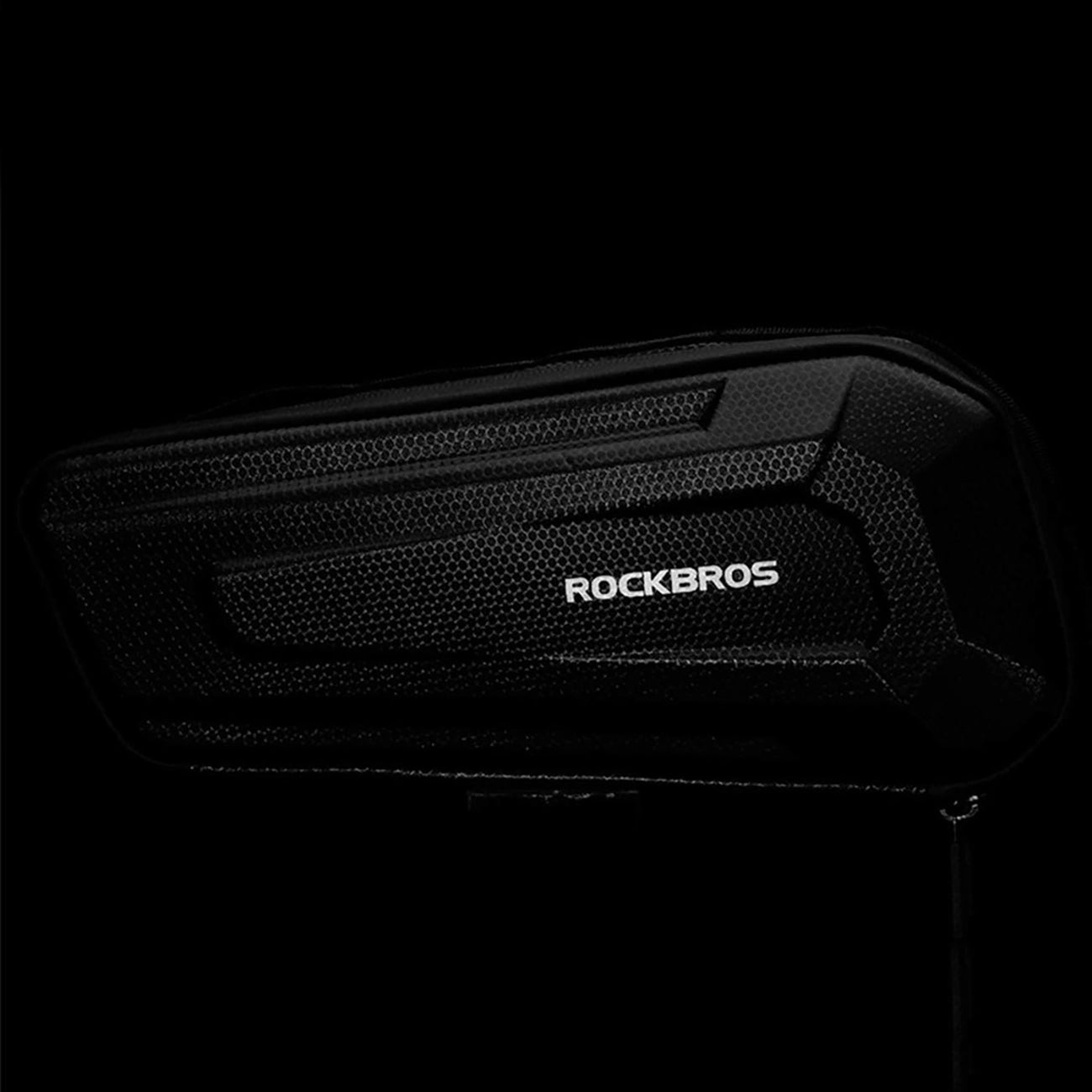 Rockbros B66 nepermerkiamas dviračio krepšys rėmui - juodas -- Bicycle Bags