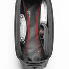 Rockbros B68 dviračio krepšys su telefono kišene ir viršeliu, 1,7l - Juodas -- Bicycle Bags