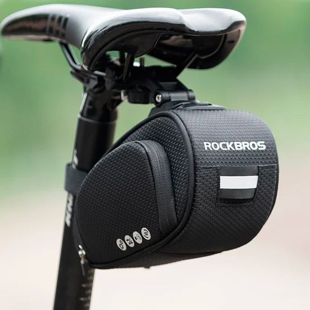 Rockbros C40 dviračio krepšys po sedile - juodas -- Bicycle Bags