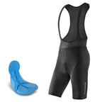 Rockbros RK2002XL petnešomis šortai su XL padu - juodas -- Cycling Shorts & Bib Shorts
