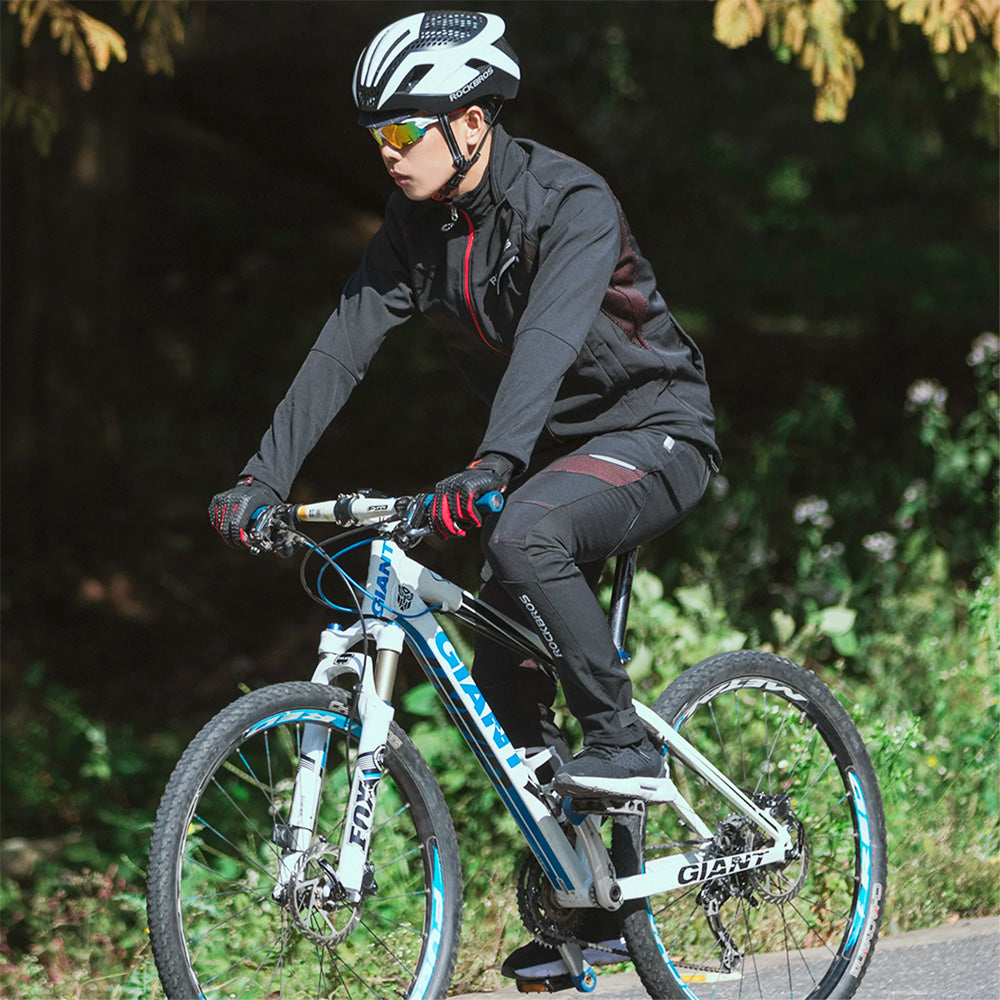 Rockbros YPK1007R dviračio kelnes, dydis XL - juodas -- Cycling Tights & Bib Tights
