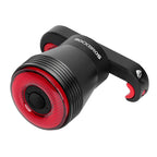 Rockbros Q5 galinė dviračio lempa su intelektualiu stabdymo sistema - juoda -- Bicycle Lights