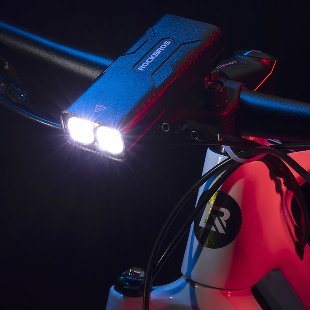 Rockbros 24310002001 850 lm dviračio lempa - juoda -- Bicycle Lights