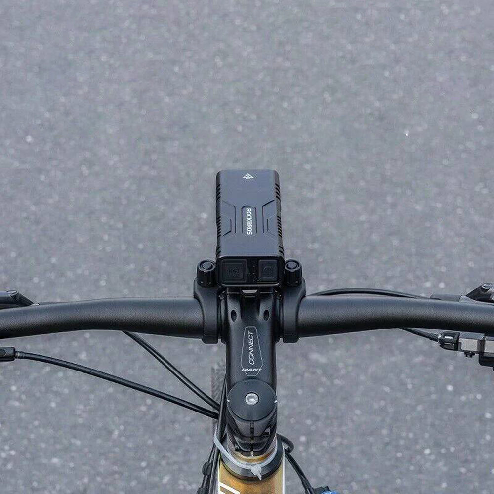 Rockbros 24310002001 850 lm dviračio lempa - juoda -- Bicycle Lights