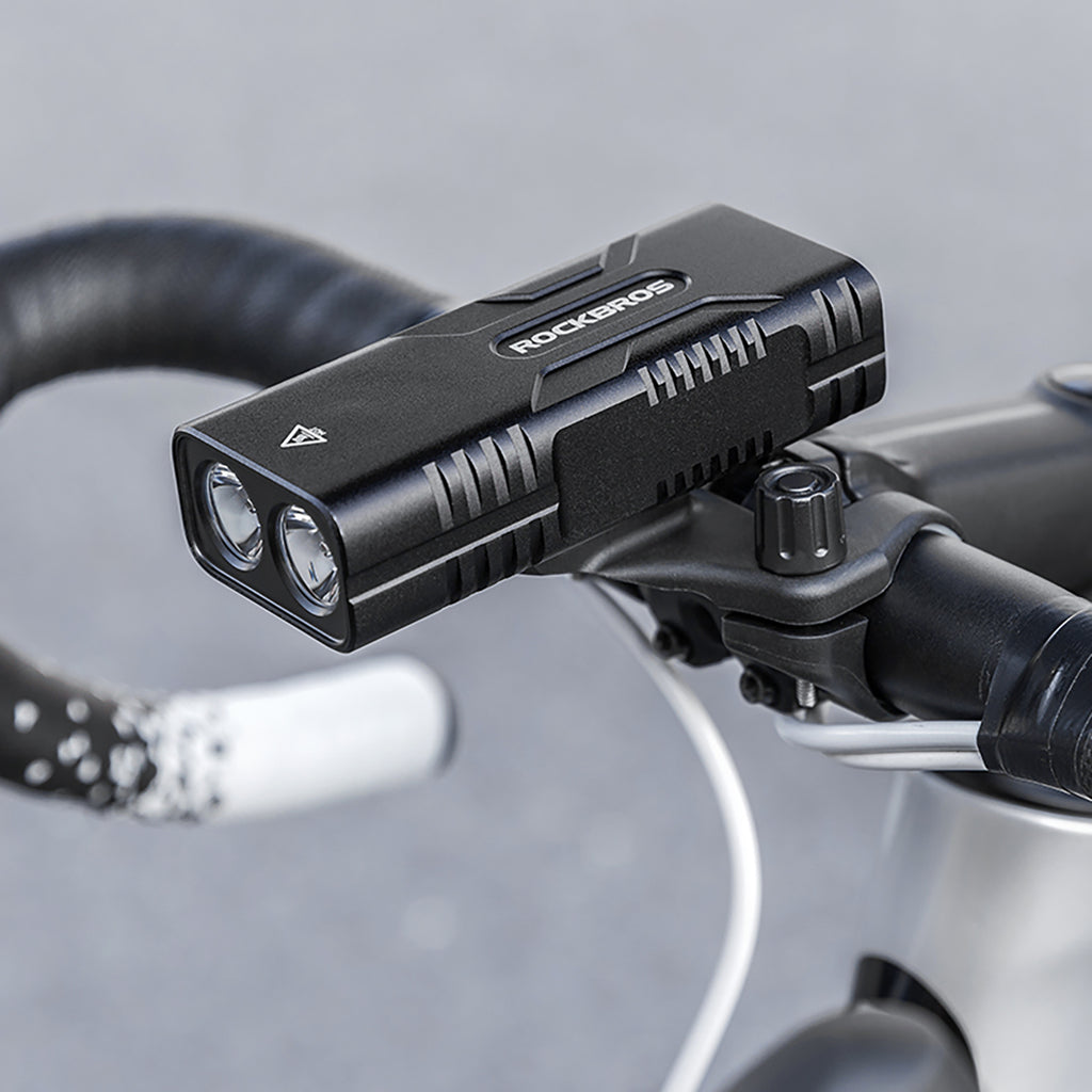Rockbros 24310002001 850 lm dviračio lempa - juoda -- Bicycle Lights