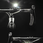Rockbros 24610002001 priekinė dviračio lempa 1000 lm + USB-C - USB-A kabelis - juoda -- Bicycle Lights