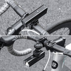 Rockbros 24610002001 priekinė dviračio lempa 1000 lm + USB-C - USB-A kabelis - juoda -- Bicycle Lights