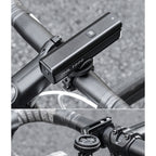 Rockbros 24610002001 priekinė dviračio lempa 1000 lm + USB-C - USB-A kabelis - juoda -- Bicycle Lights