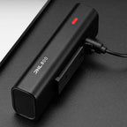 Rockbros 24710012001 priekinė dviračio lempa 800 lm galios + USB-C - USB-A kabelis - juoda -- Bicycle Lights