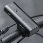 Rockbros 24710012001 priekinė dviračio lempa 800 lm galios + USB-C - USB-A kabelis - juoda -- Bicycle Lights
