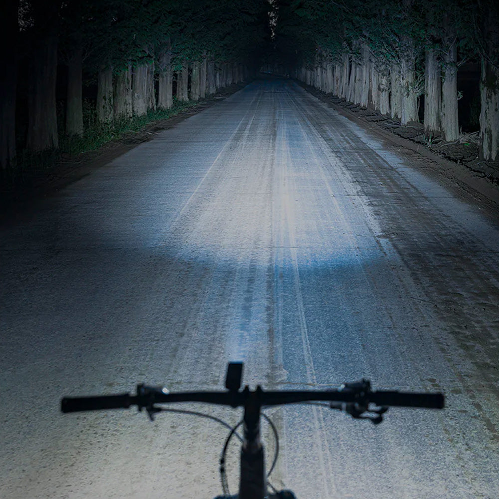 Rockbros 24510003001 priekinė dviračio lempa 260 lm + USB-C - USB-A kabelis - juoda -- Bicycle Lights