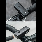 Rockbros 24510003001 priekinė dviračio lempa 260 lm + USB-C - USB-A kabelis - juoda -- Bicycle Lights