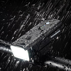 Rockbros 24510003001 priekinė dviračio lempa 260 lm + USB-C - USB-A kabelis - juoda -- Bicycle Lights
